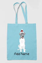 Load image into Gallery viewer, Personalized Great Dane Love Zippered Tote Bag-Accessories-Accessories, Bags, Dog Mom Gifts, Great Dane, Personalized-13