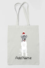 Load image into Gallery viewer, Personalized Great Dane Love Zippered Tote Bag-Accessories-Accessories, Bags, Dog Mom Gifts, Great Dane, Personalized-3
