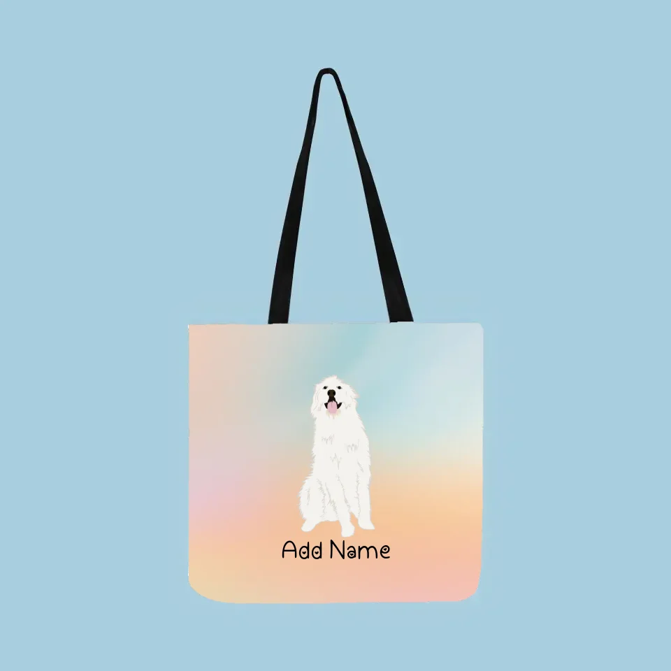 Personalized Great Pyrenees Small Tote Bag-Accessories-Accessories, Bags, Dog Mom Gifts, Great Pyrenees, Personalized-Small Tote Bag-Your Design-One Size-2