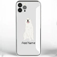 Load image into Gallery viewer, Personalized Great Pyrenees Soft Shell Phone Cover-Cell Phone Accessories-Accessories, Dog Mom Gifts, Great Pyrenees, Personalized, Phone Case-Phone Cover-Transparent TPU-One Size-2