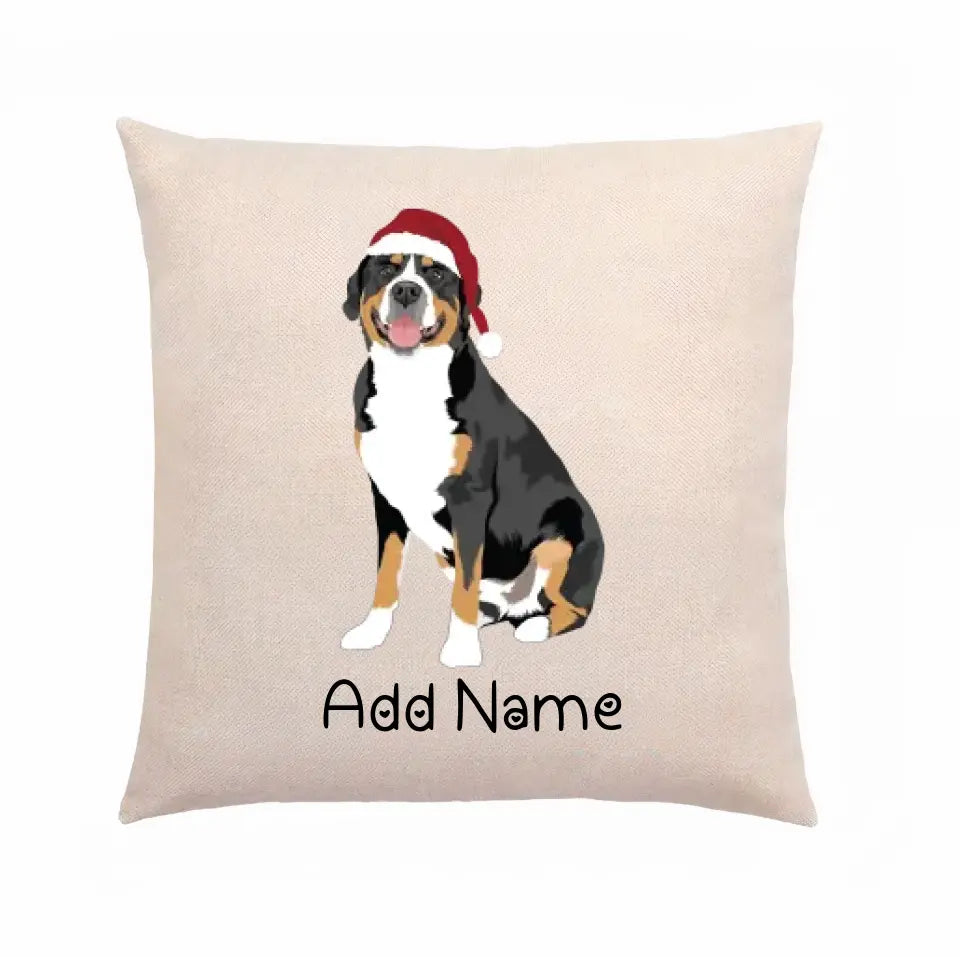 Personalized Greater Swiss Mountain Dog Linen Pillowcase-Home Decor-Dog Dad Gifts, Dog Mom Gifts, Greater Swiss Mountain Dog, Home Decor, Personalized, Pillows-Linen Pillow Case-Cotton-Linen-12