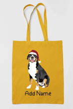 Load image into Gallery viewer, Personalized Greater Swiss Mountain Dog Love Zippered Tote Bag-Accessories-Accessories, Bags, Dog Mom Gifts, Greater Swiss Mountain Dog, Personalized-Zippered Tote Bag-Mustard-Classic-17