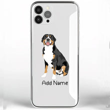 Load image into Gallery viewer, Personalized Greater Swiss Mountain Dog Phone Cover-Cell Phone Accessories-Accessories, Dog Mom Gifts, Personalized, Phone Case, Swiss Mountain Dog-Phone Cover-Transparent TPU-One Size-2