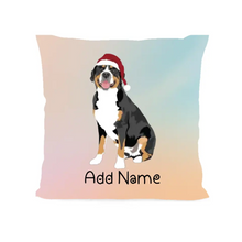 Load image into Gallery viewer, Personalized Greater Swiss Mountain Dog Soft Plush Pillowcase-Home Decor-Dog Dad Gifts, Dog Mom Gifts, Greater Swiss Mountain Dog, Home Decor, Personalized, Pillows-Soft Plush Pillowcase-As Selected-12&quot;x12&quot;-2