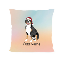 Load image into Gallery viewer, Personalized Greater Swiss Mountain Dog Soft Plush Pillowcase-Home Decor-Dog Dad Gifts, Dog Mom Gifts, Home Decor, Personalized, Pillows, Swiss Mountain Dog-Soft Plush Pillowcase-As Selected-12&quot;x12&quot;-2