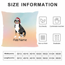 Load image into Gallery viewer, Personalized Greater Swiss Mountain Dog Soft Plush Pillowcase-Home Decor-Dog Dad Gifts, Dog Mom Gifts, Home Decor, Personalized, Pillows, Swiss Mountain Dog-4