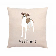 Load image into Gallery viewer, Personalized Greyhound / Whippet Linen Pillowcase-Linen Pillow Case-Cotton-Linen-16&quot;x16&quot;