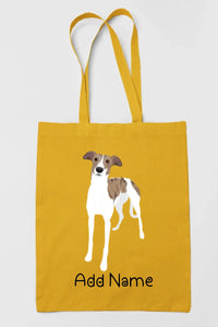 Personalized Greyhound / Whippet Love Zippered Tote Bag-Accessories-Accessories, Bags, Dog Mom Gifts, Greyhound, Personalized, Whippet-17
