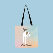 Load image into Gallery viewer, Personalized Greyhound / Whippet Small Tote Bag-Accessories-Accessories, Bags, Dog Mom Gifts, Greyhound, Personalized, Whippet-Small Tote Bag-Your Design-One Size-2