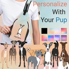 Load image into Gallery viewer, greyhound_whippets sling-bag-multi