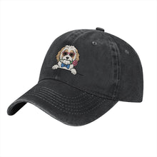 Load image into Gallery viewer, Personalized Havanese Baseball Cap - Romeo Havanese Design - Match Your Dog's Coat Color-Hats &amp; Caps-Accessories,Baseball Caps,Dog Mom Gifts-5