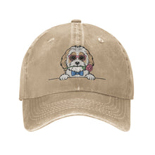 Load image into Gallery viewer, Personalized Havanese Baseball Cap - Romeo Havanese Design - Match Your Dog's Coat Color-Hats &amp; Caps-Accessories,Baseball Caps,Dog Mom Gifts-4