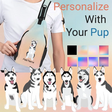 Load image into Gallery viewer, huskies sling-bag-multi