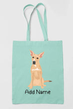 Load image into Gallery viewer, Personalized Indian Pariah Dog Love Zippered Tote Bag-Accessories-Accessories, Bags, Dog Mom Gifts, Indian Pariah Dog, Personalized-12