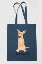 Load image into Gallery viewer, Personalized Indian Pariah Dog Love Zippered Tote Bag-Accessories-Accessories, Bags, Dog Mom Gifts, Indian Pariah Dog, Personalized-14