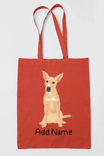 Load image into Gallery viewer, Personalized Indian Pariah Dog Love Zippered Tote Bag-Accessories-Accessories, Bags, Dog Mom Gifts, Indian Pariah Dog, Personalized-16