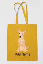 Load image into Gallery viewer, Personalized Indian Pariah Dog Love Zippered Tote Bag-Accessories-Accessories, Bags, Dog Mom Gifts, Indian Pariah Dog, Personalized-17