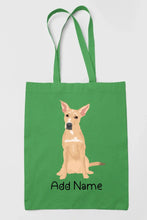 Load image into Gallery viewer, Personalized Indian Pariah Dog Love Zippered Tote Bag-Accessories-Accessories, Bags, Dog Mom Gifts, Indian Pariah Dog, Personalized-18