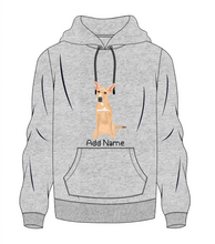 Load image into Gallery viewer, Personalized Indian Pariah Dog Men&#39;s Warm Hoodie Sweatshirt-Apparel-Apparel, Dog Dad Gifts, Hoodie, Indian Pariah Dog, Personalized, Sweatshirt-Men&#39;s Warm Hoodie Sweatshirt-Gray-S-10