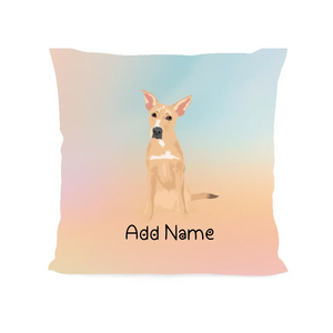 Personalized Indian Pariah Dog Soft Plush Pillowcase-Home Decor-Dog Dad Gifts, Dog Mom Gifts, Home Decor, Indian Pariah Dog, Personalized, Pillows-Soft Plush Pillowcase-As Selected-12"x12"-2