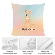 Load image into Gallery viewer, Personalized Indian Pariah Dog Soft Plush Pillowcase-Home Decor-Dog Dad Gifts, Dog Mom Gifts, Home Decor, Indian Pariah Dog, Personalized, Pillows-3