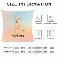 Load image into Gallery viewer, Personalized Indian Pariah Dog Soft Plush Pillowcase-Home Decor-Dog Dad Gifts, Dog Mom Gifts, Home Decor, Indian Pariah Dog, Personalized, Pillows-4