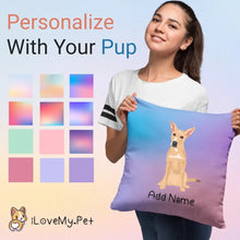 Load image into Gallery viewer, Personalized Indian Pariah Dog Soft Plush Pillowcase-Home Decor-Dog Dad Gifts, Dog Mom Gifts, Home Decor, Indian Pariah Dog, Personalized, Pillows-1