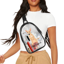 Load image into Gallery viewer, Personalized Indian Pariah Dog Unisex Transparent Sling Bag-Accessories-Indian Pariah Dog-Unisex Transparent Sling Bag-Transparent-One Size-3