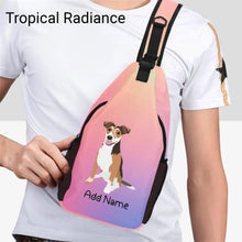 Load image into Gallery viewer, Personalized Jack Russell Terrier Love Unisex Sling Bag Backpack-Accessories-Jack Russell Terrier-Unisex Sling Bag Backpack-Tropical Radiance-One Size-18