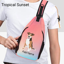 Load image into Gallery viewer, Personalized Jack Russell Terrier Love Unisex Sling Bag Backpack-Accessories-Jack Russell Terrier-Unisex Sling Bag Backpack-Tropical Sunset-One Size-19