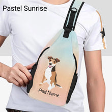 Load image into Gallery viewer, Personalized Jack Russell Terrier Love Unisex Sling Bag Backpack-Accessories-Jack Russell Terrier-Unisex Sling Bag Backpack-Pastel Sunrise-One Size-21