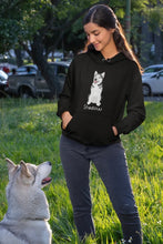 Load image into Gallery viewer, personalized-dog-mom-hoodie-for-women-black