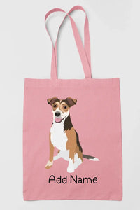 Personalized Jack Russell Terrier Love Zippered Tote Bag-Accessories-Accessories, Bags, Dog Mom Gifts, Jack Russell Terrier, Personalized-11