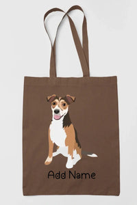 Personalized Jack Russell Terrier Love Zippered Tote Bag-Accessories-Accessories, Bags, Dog Mom Gifts, Jack Russell Terrier, Personalized-15