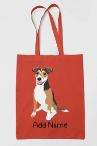 Personalized Jack Russell Terrier Love Zippered Tote Bag-Accessories-Accessories, Bags, Dog Mom Gifts, Jack Russell Terrier, Personalized-16