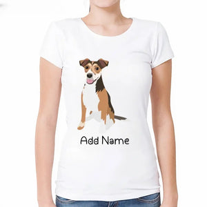 Personalized Jack Russell Terrier Mom T Shirt for Women-Customizer-Apparel, Dog Mom Gifts, Jack Russell Terrier, Personalized, Shirt, T Shirt-Modal T-Shirts-White-Small-2