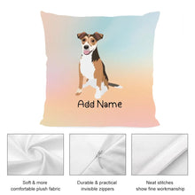 Load image into Gallery viewer, Personalized Jack Russell Terrier Soft Plush Pillowcase-Home Decor-Dog Dad Gifts, Dog Mom Gifts, Home Decor, Jack Russell Terrier, Personalized, Pillows-3