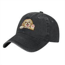 Load image into Gallery viewer, Personalized Lhasa Apso Baseball Cap - Waving Lhasa Apso Design - Match Your Dog's Coat Color-Hats &amp; Caps-Accessories,Baseball Caps,Dog Dad Gifts,Dog Mom Gifts,Lhasa Apso-6