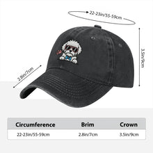Load image into Gallery viewer, Personalized Maltese Baseball Cap - Romeo Maltese Design - Match Your Dog's Coat Color-Hats &amp; Caps-Accessories,Baseball Caps,Dog Mom Gifts-7