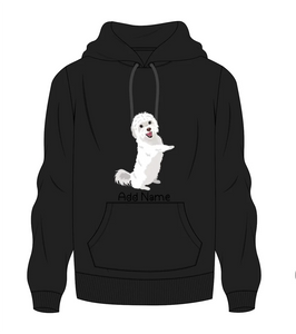 personalized-dog-mom-hoodie-for-women-black