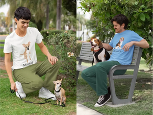 Personalized Mastiff Dad Cotton T Shirt-Apparel-Apparel, Dog Dad Gifts, English Mastiff, Personalized, Shirt, T Shirt-4