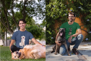 Personalized Mastiff Dad Cotton T Shirt-Apparel-Apparel, Dog Dad Gifts, English Mastiff, Personalized, Shirt, T Shirt-5