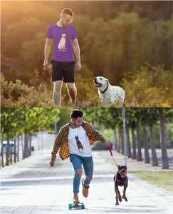 Personalized Mastiff Dad Cotton T Shirt-Apparel-Apparel, Dog Dad Gifts, English Mastiff, Personalized, Shirt, T Shirt-6