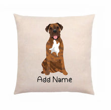 Load image into Gallery viewer, Personalized Mastiff Linen Pillowcase-Linen Pillow Case-Cotton-Linen-16"x16"