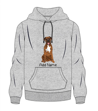 Load image into Gallery viewer, Personalized Mastiff Love Men&#39;s Warm Hoodie Sweatshirt-Apparel-Apparel, Bullmastiff, Dog Dad Gifts, English Mastiff, Hoodie, Personalized, Sweatshirt-Men&#39;s Warm Hoodie Sweatshirt-Gray-S-10