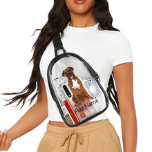 Load image into Gallery viewer, Personalized Mastiff Love Unisex Transparent Sling Bag-Accessories-Bullmastiff, English Mastiff-Unisex Transparent Sling Bag-Transparent-One Size-3