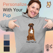 Load image into Gallery viewer, brindle-mastiff hoodie-women-single