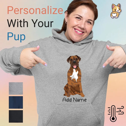 brindle-mastiff hoodie-women-single