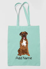 Load image into Gallery viewer, Personalized Mastiff Love Zippered Tote Bag-Accessories-Accessories, Bags, Dog Mom Gifts, English Mastiff, Personalized-12