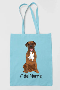 Personalized Mastiff Love Zippered Tote Bag-Accessories-Accessories, Bags, Dog Mom Gifts, English Mastiff, Personalized-13